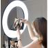 RTAKO AR-GTB01-18S, Ring Light 18Inch with 3 Phone Holder and Remote, without Tripod powerful and versatile ring light designed to elevate your lighting